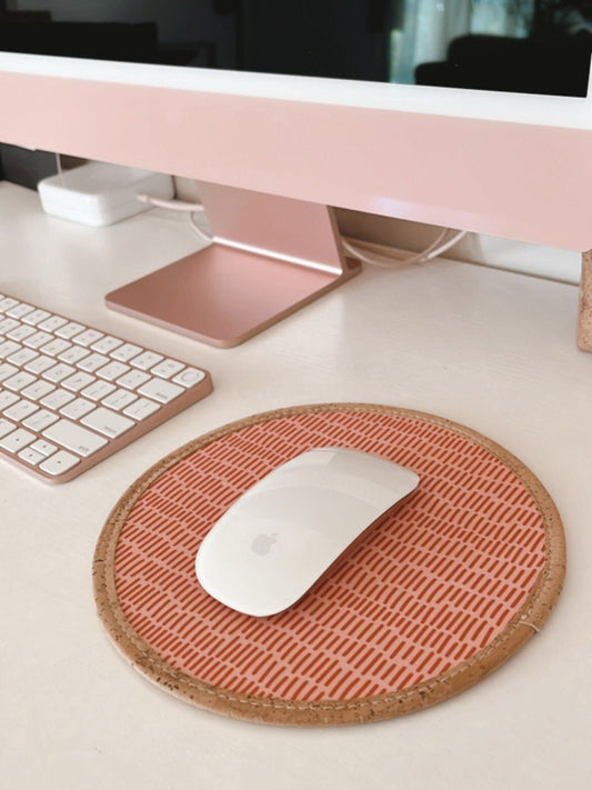 Pathway in Pink Mousepad